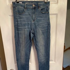 American eagle high rise jegging.